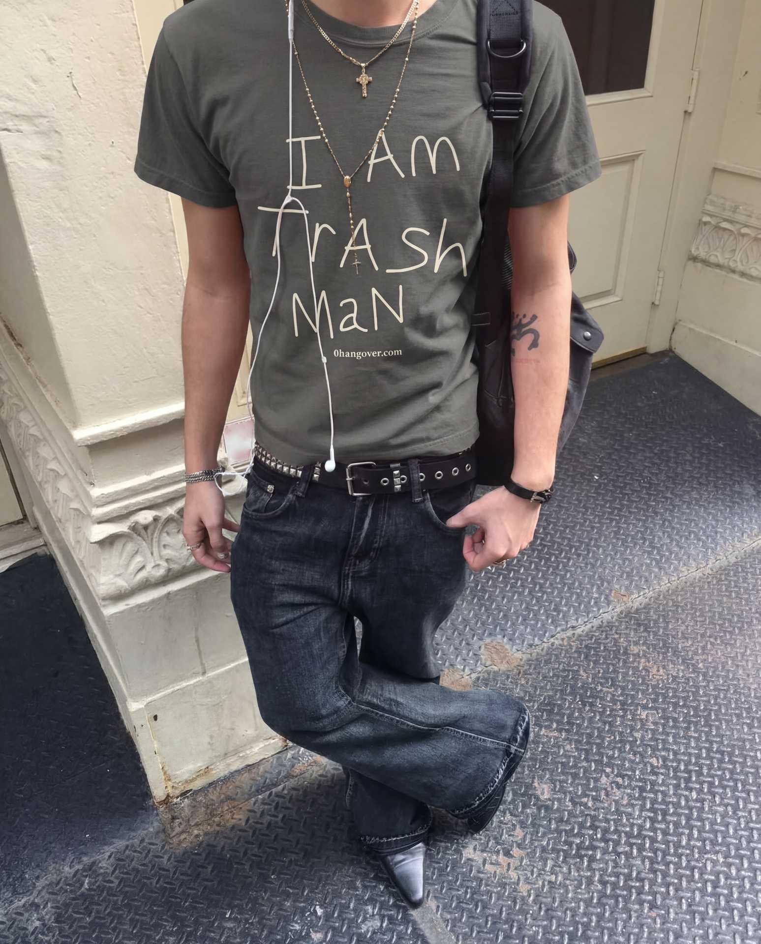 I am Trash Man - graphite
